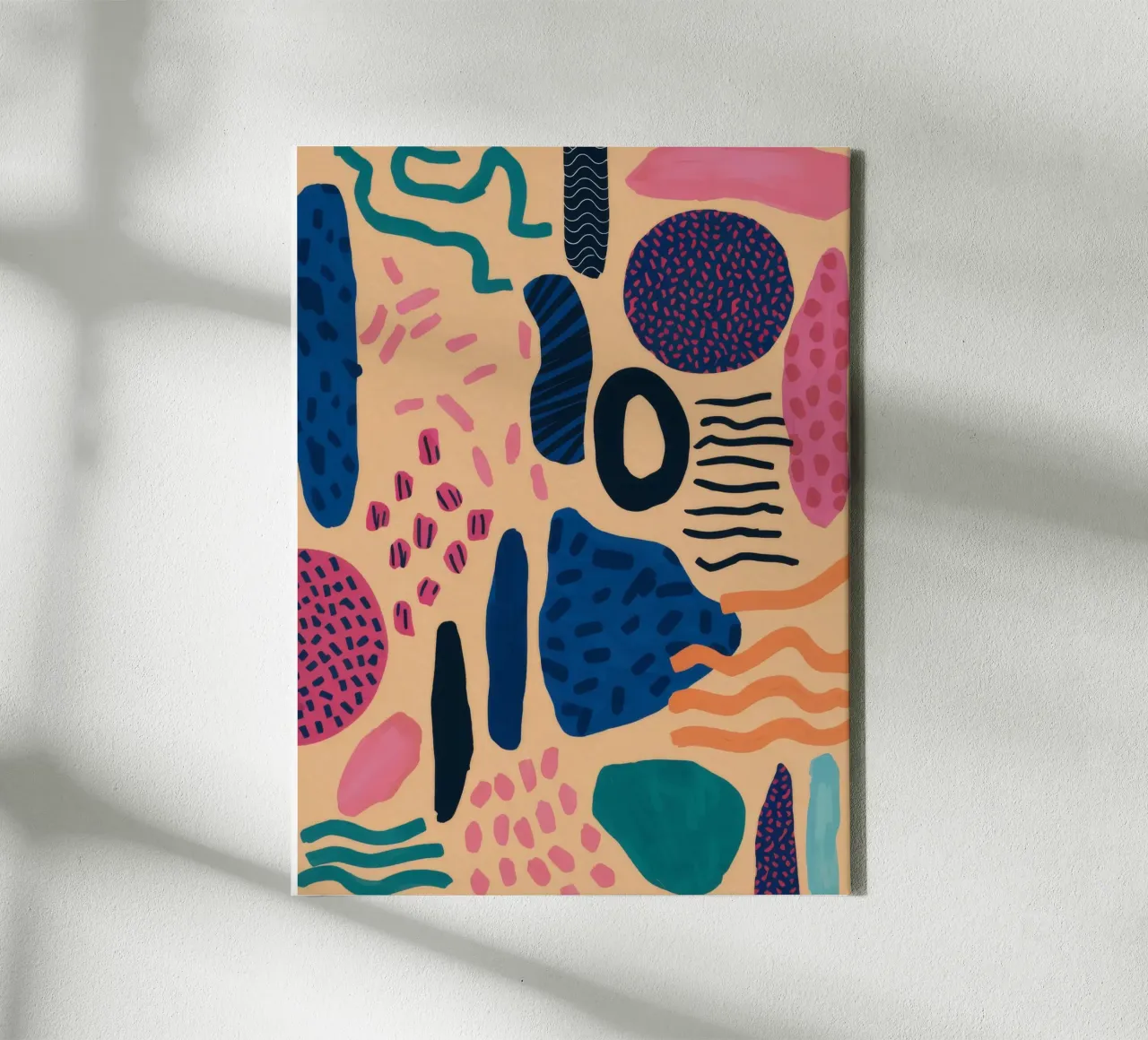 Abstract Pattern Play canvas by Haven Mirage