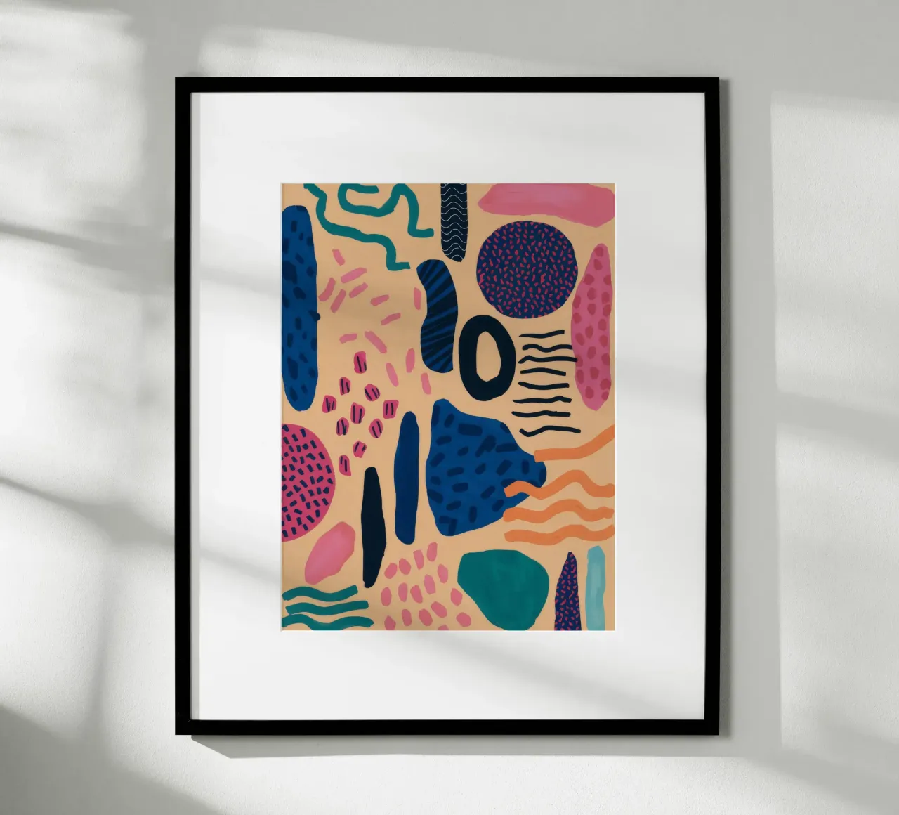Abstract Pattern Play poster by Haven Mirage