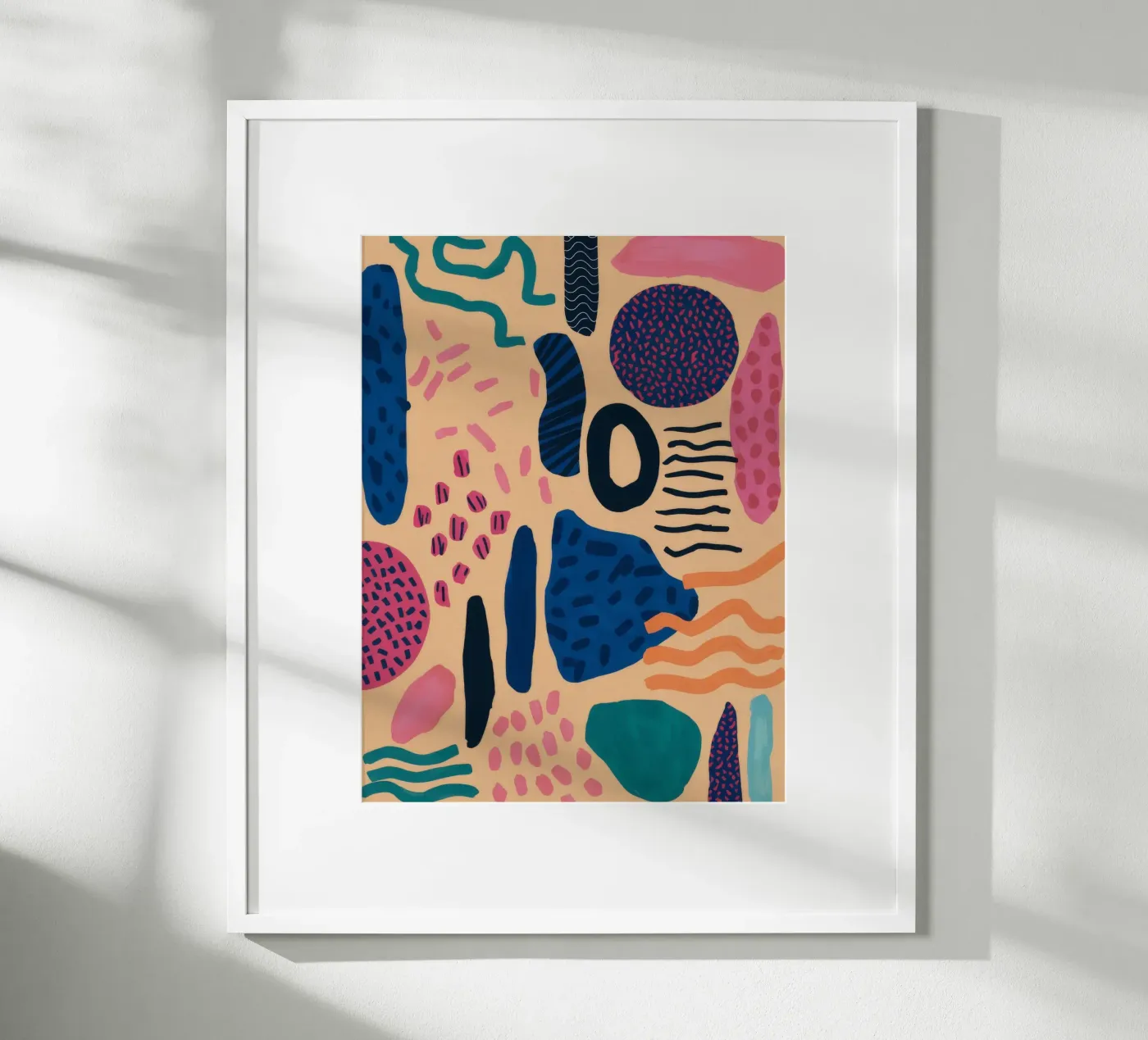 Abstract Pattern Play poster by Haven Mirage