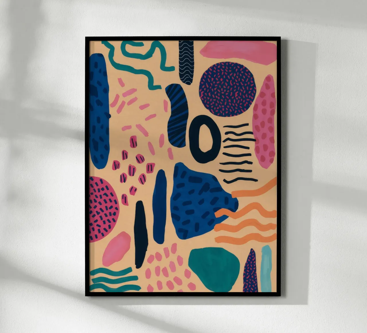 Abstract Pattern Play poster by Haven Mirage