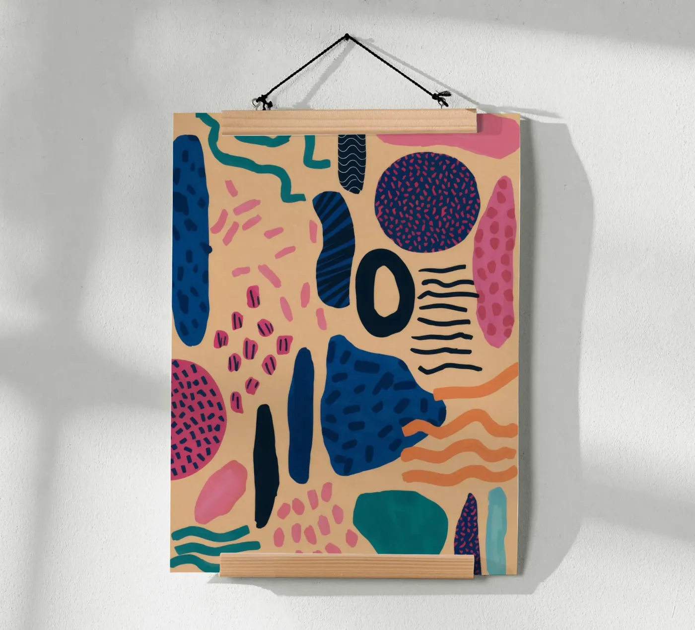 Abstract Pattern Play poster by Haven Mirage