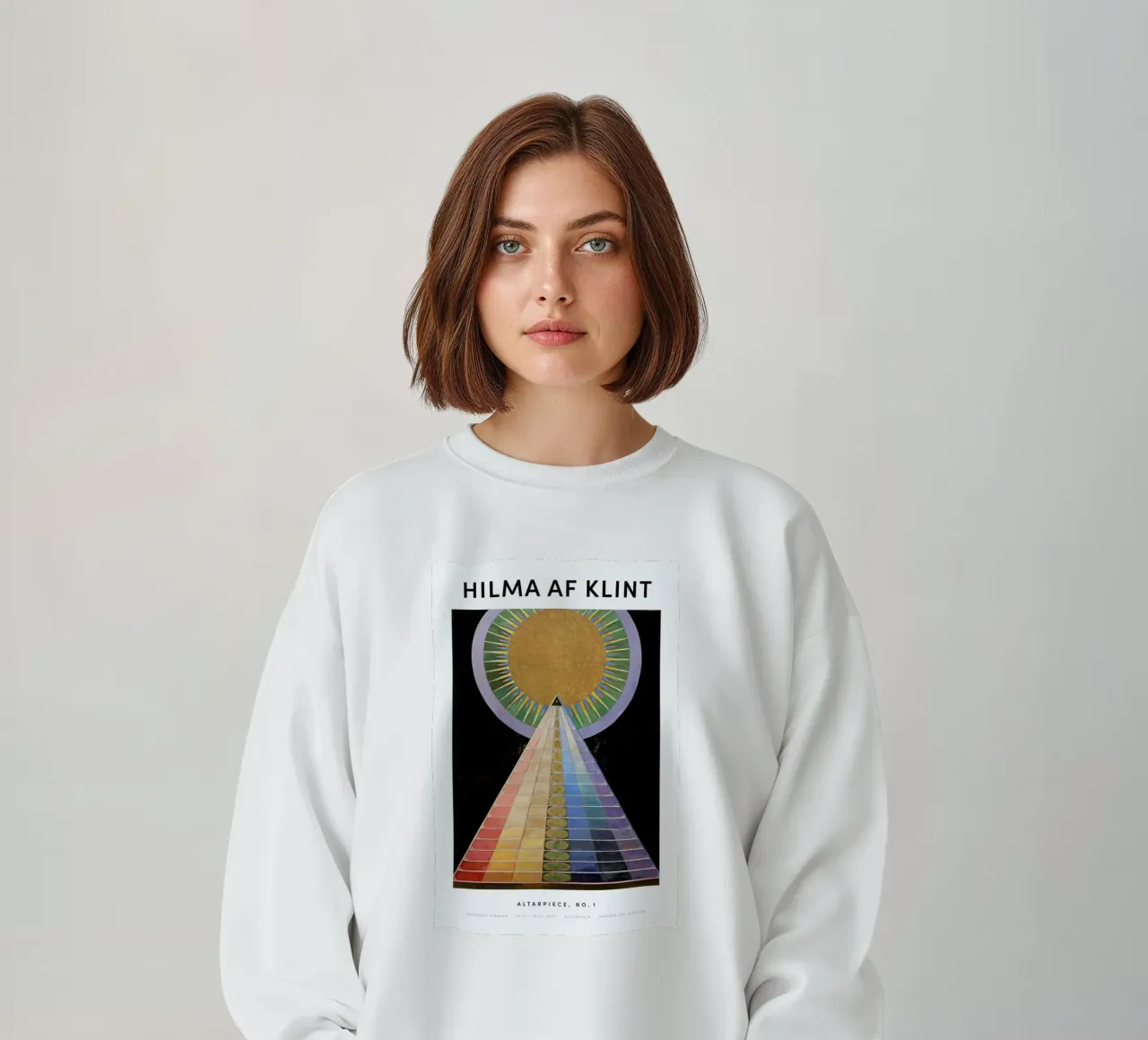 Hilma af Klint - Altarpiece, No. 1 II felpa da Vintage by JUNIQE