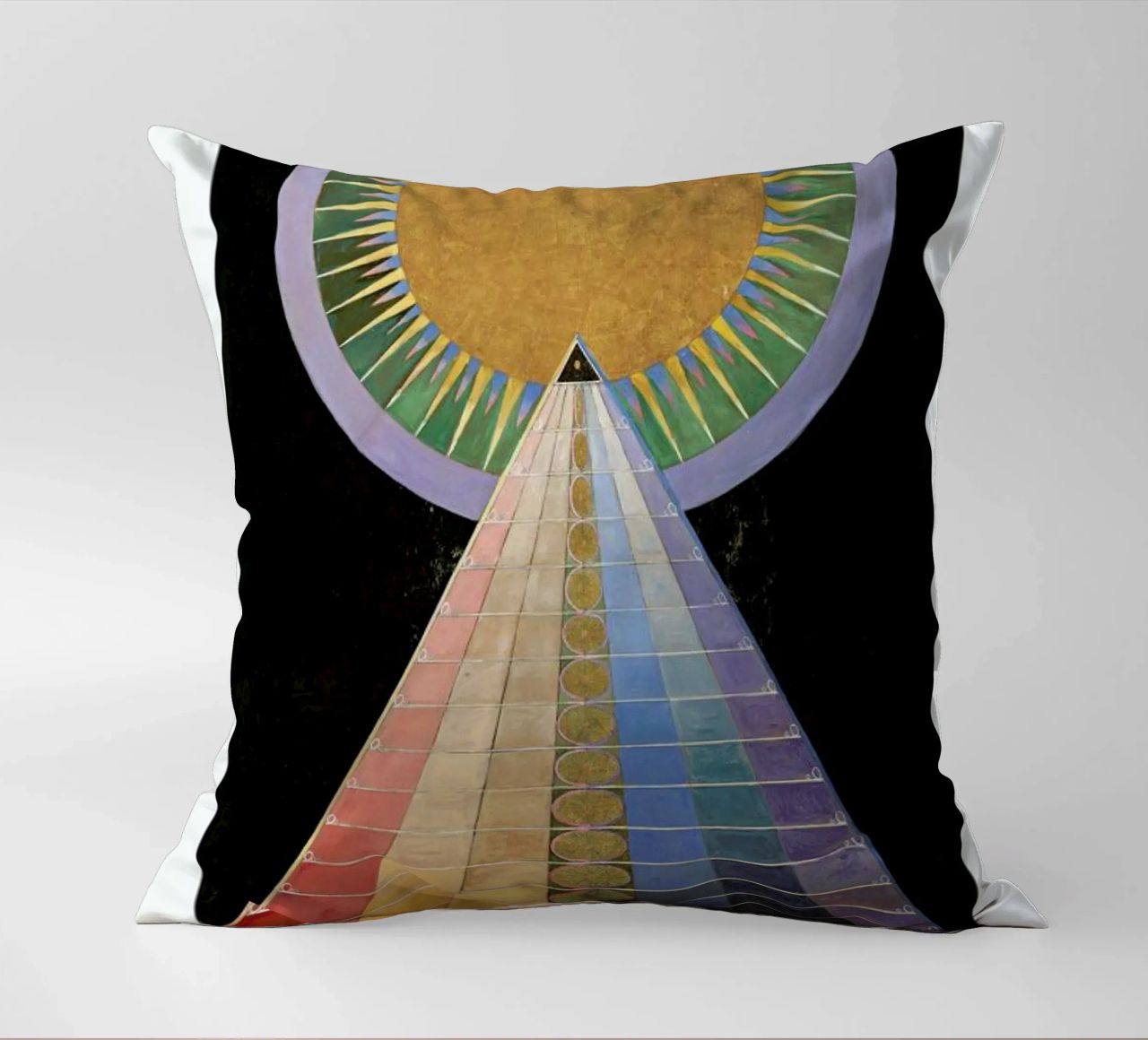 Hilma af Klint - Altarpiece, No. 1 II cuscino da Vintage by JUNIQE