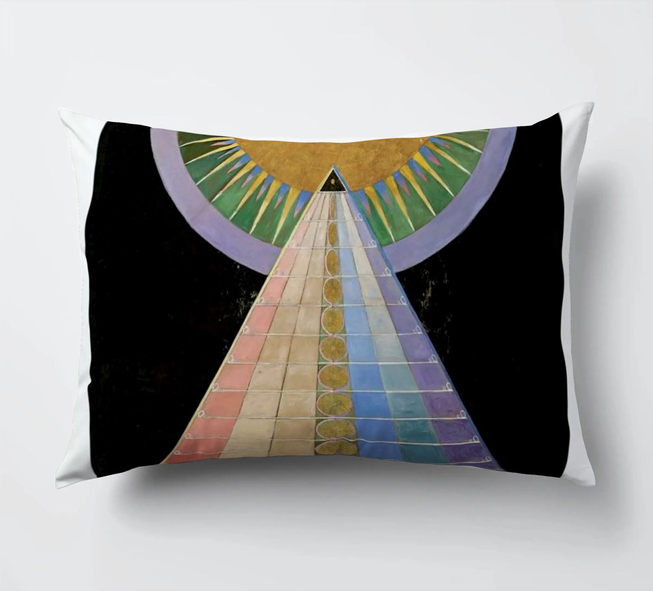 Hilma af Klint - Altarpiece, No. 1 II cuscino da Vintage by JUNIQE