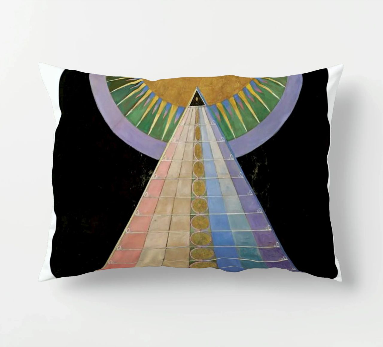 Hilma af Klint - Altarpiece, No. 1 II cuscino da Vintage by JUNIQE