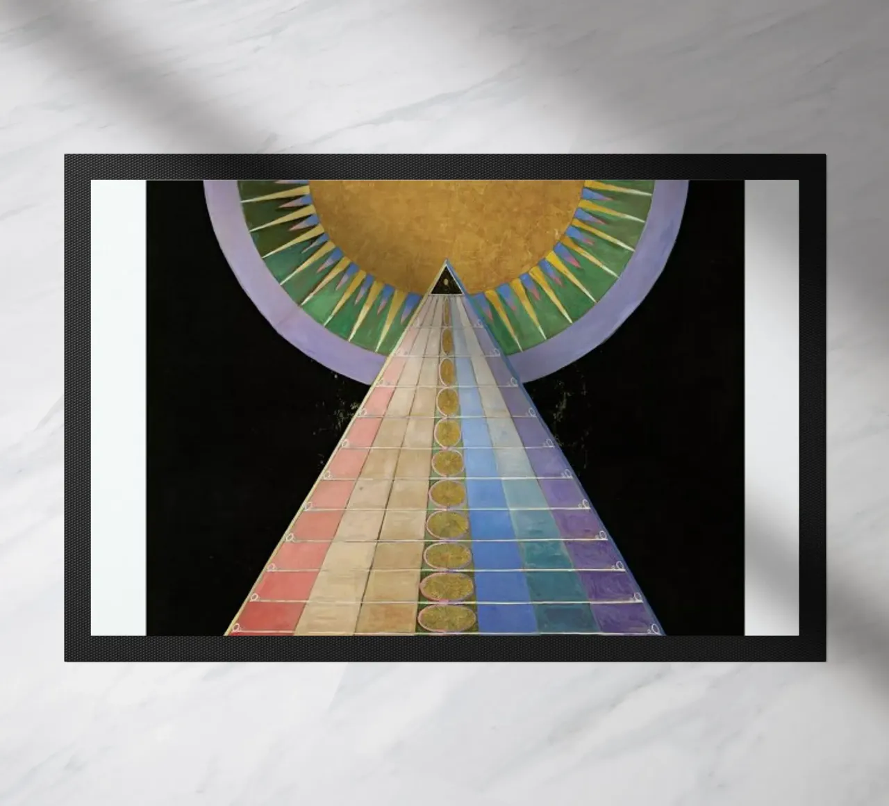 Hilma af Klint - Altarpiece, No. 1 II zerbino da Vintage by JUNIQE