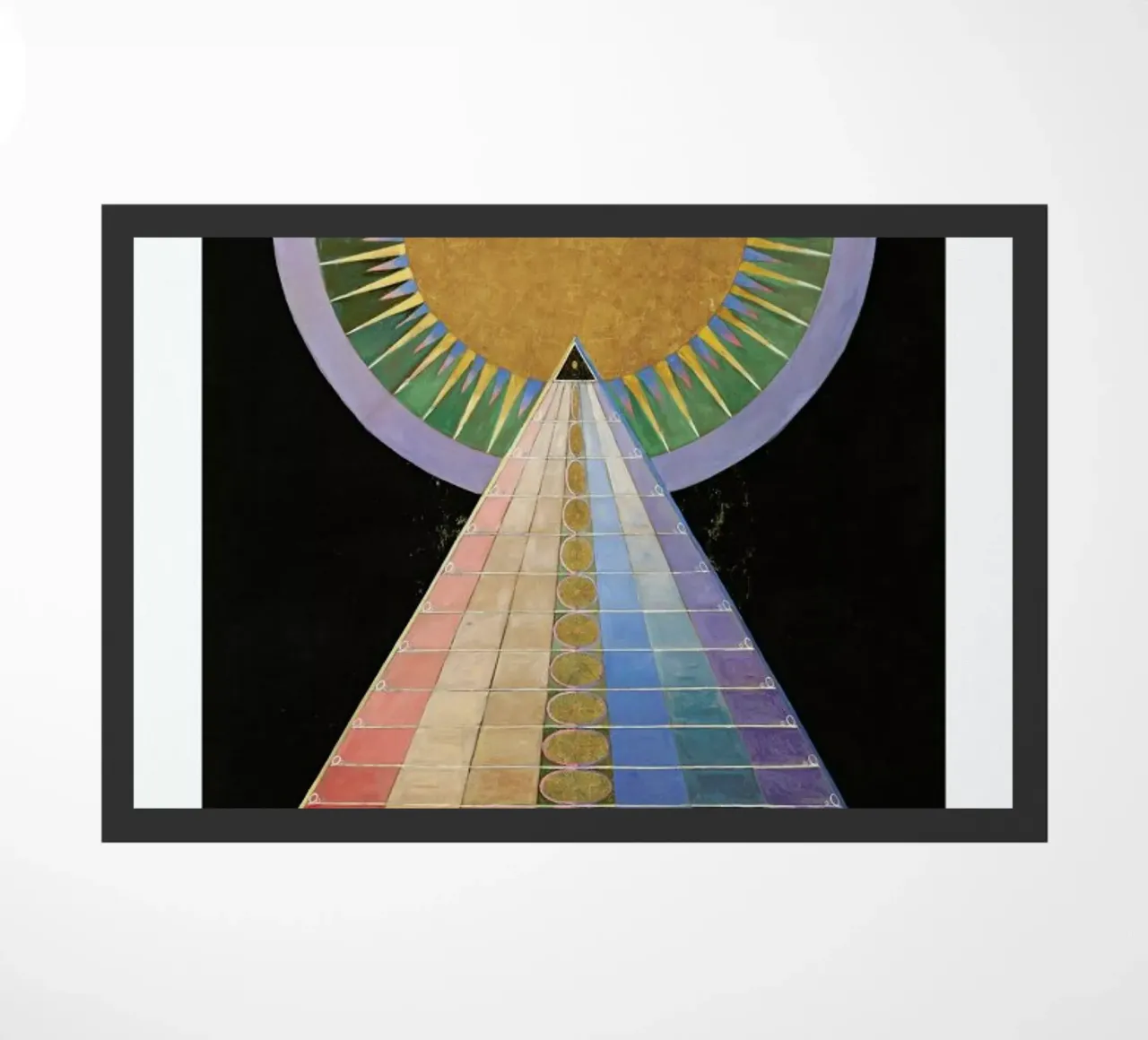 Hilma af Klint - Altarpiece, No. 1 II zerbino da Vintage by JUNIQE