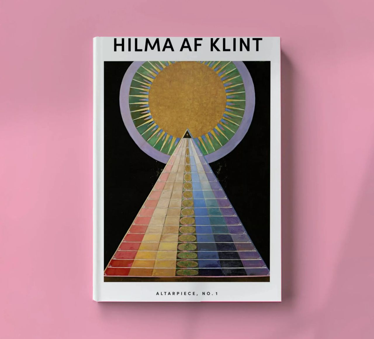 Hilma af Klint - Altarpiece, No. 1 II notebook by Vintage by JUNIQE