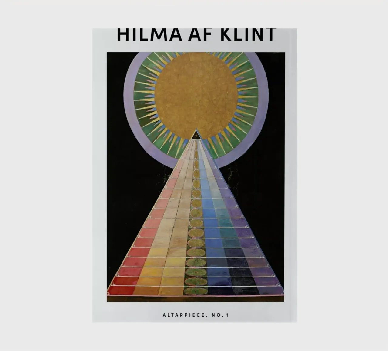 Hilma af Klint - Altarpiece, No. 1 II Notizbuch von Vintage by JUNIQE