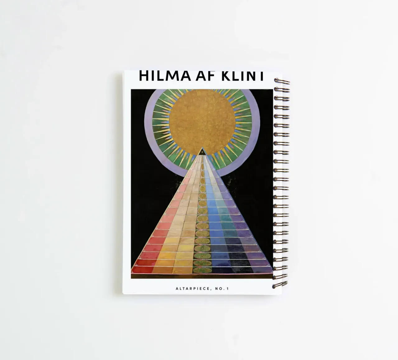 Hilma af Klint - Altarpiece, No. 1 II spiral notebook by Vintage by JUNIQE