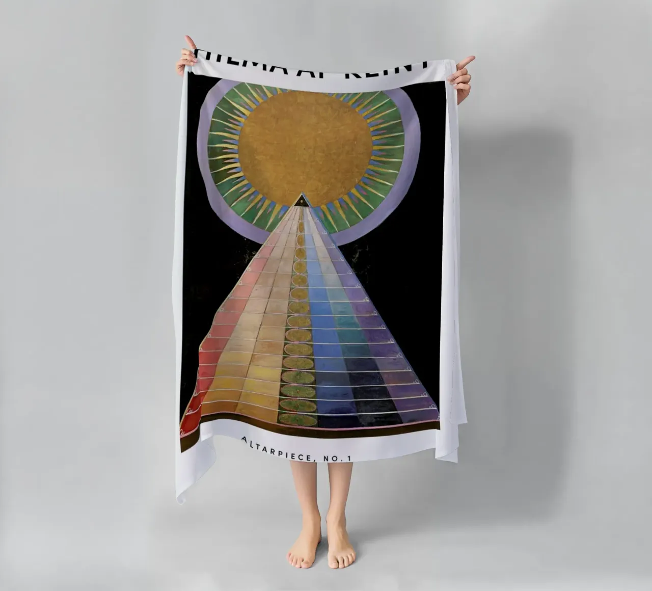 Hilma af Klint - Altarpiece, No. 1 II telo mare da Vintage by JUNIQE