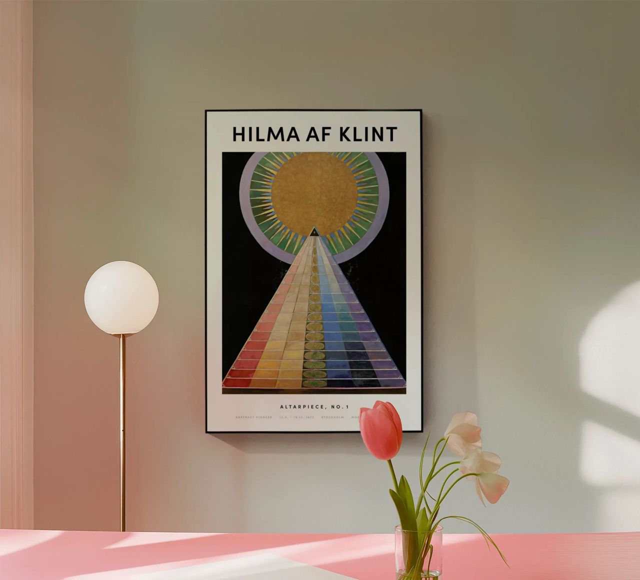 Hilma af Klint - Altarpiece, No. 1 II plexiglass da Vintage by JUNIQE