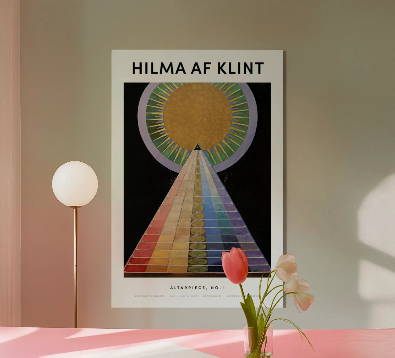 Hilma af Klint - Altarpiece, No. 1 II plexiglass da Vintage by JUNIQE