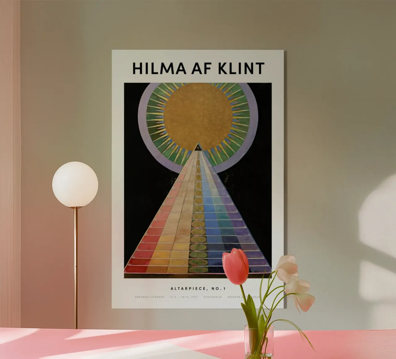 Hilma af Klint - Altarpiece, No. 1 II acrylic glass by Vintage by JUNIQE