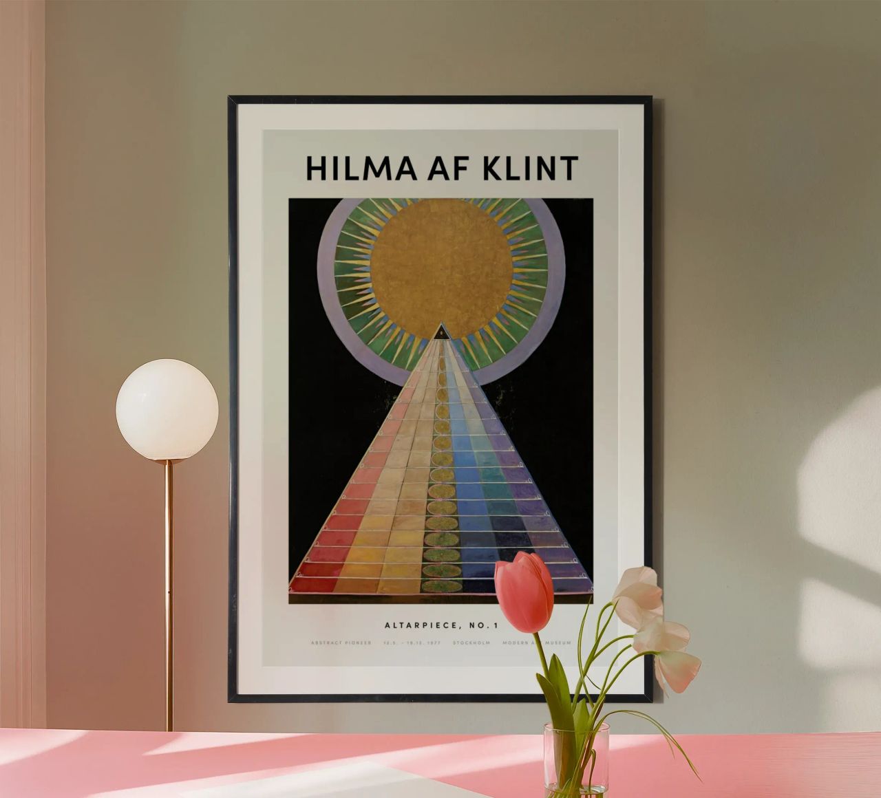 Hilma af Klint - Altarpiece, No. 1 II carta hahnemühle da Vintage by JUNIQE