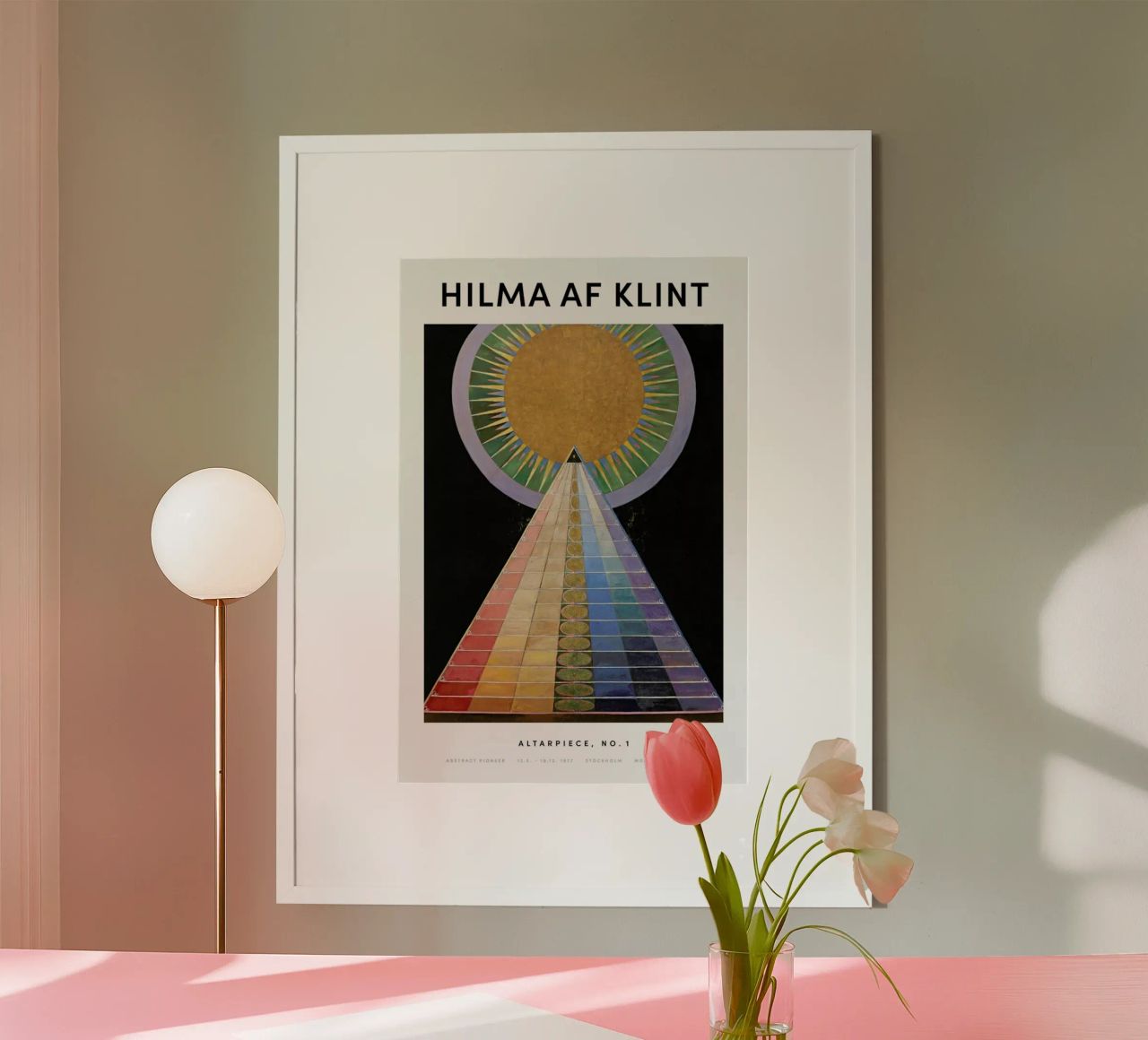 Hilma af Klint - Altarpiece, No. 1 II carta hahnemühle da Vintage by JUNIQE