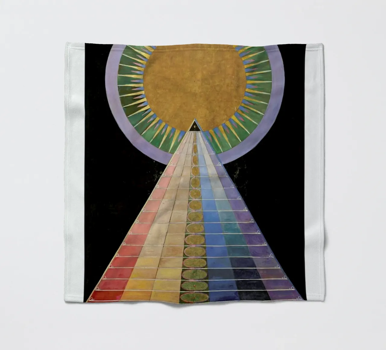 Hilma af Klint - Altarpiece, No. 1 II coperta in pile da Vintage by JUNIQE