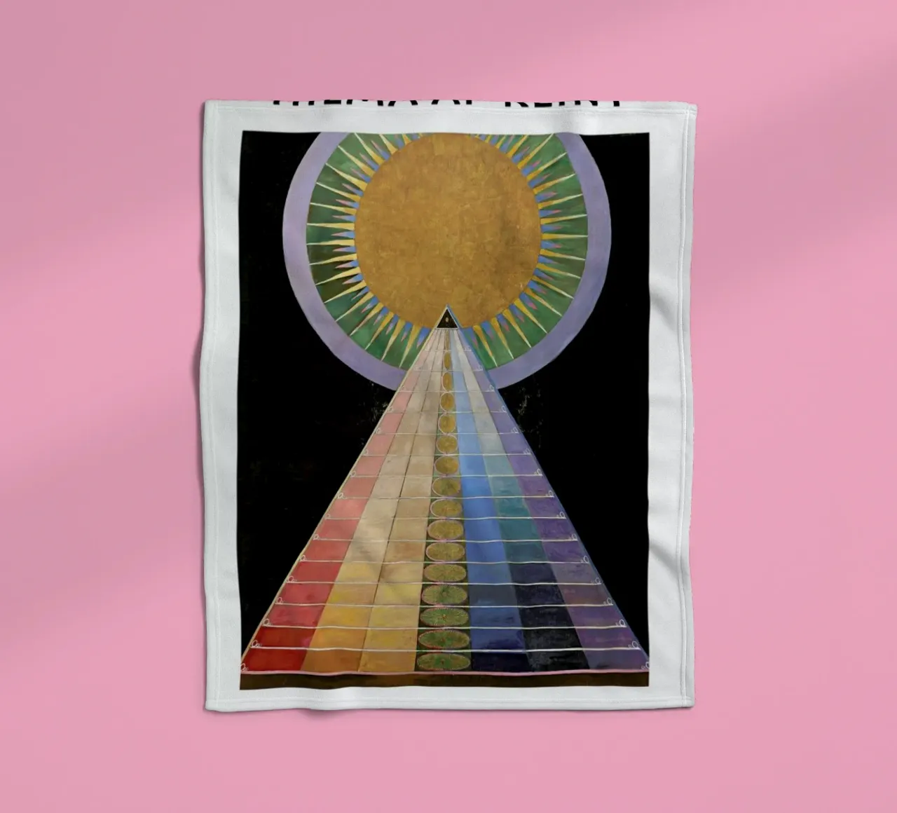 Hilma af Klint - Altarpiece, No. 1 II coperta in pile da Vintage by JUNIQE