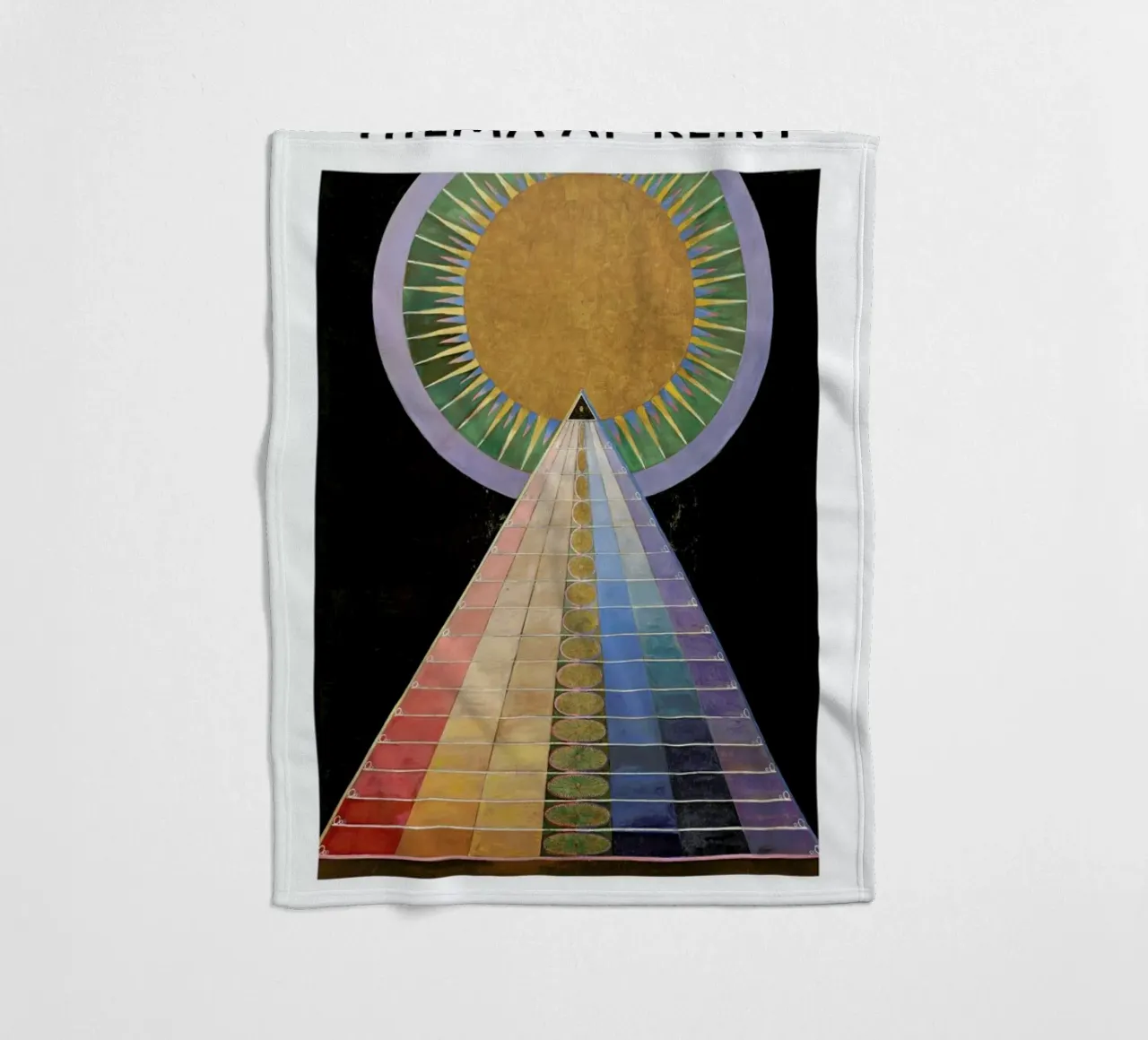 Hilma af Klint - Altarpiece, No. 1 II coperta in pile da Vintage by JUNIQE