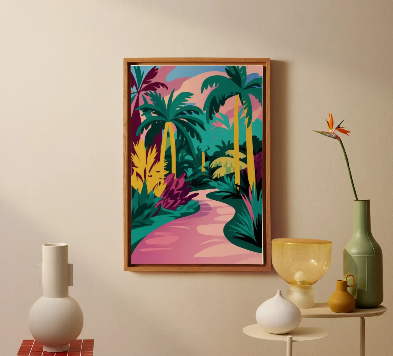 Il paradiso dei sentieri tela da Haven Mirage