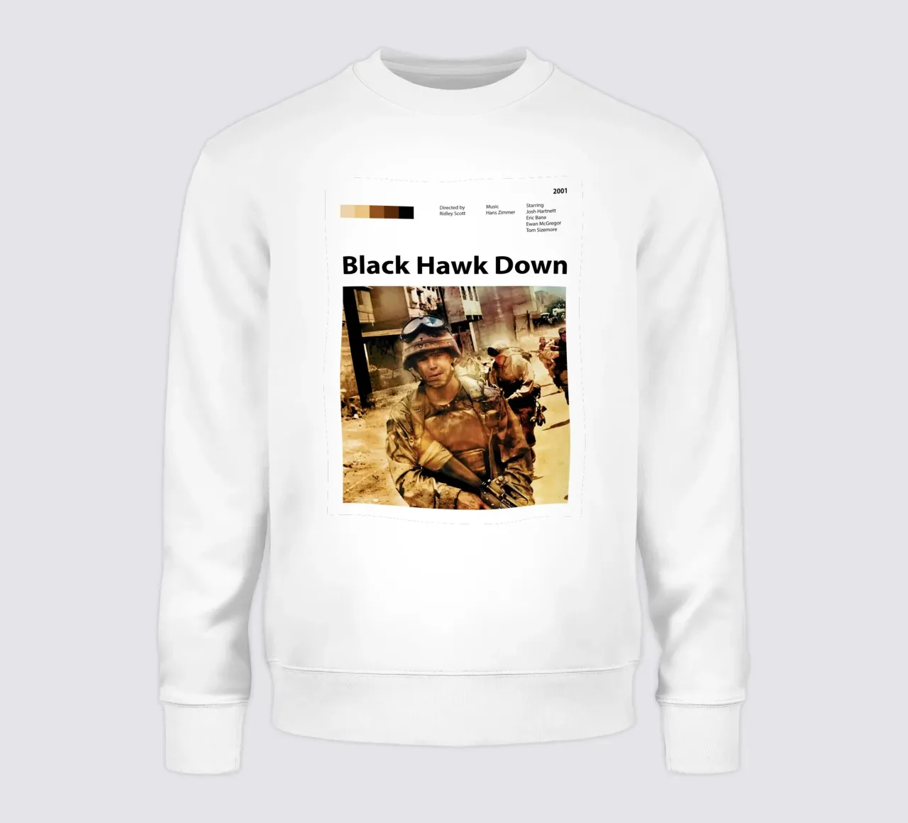 Black Hawk Down felpa da The Movie Wall