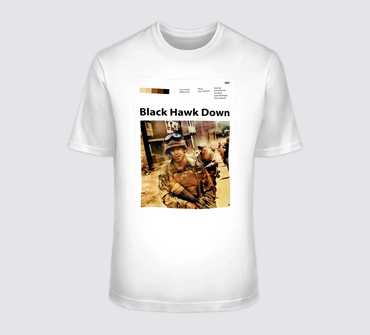 Black Hawk Down t-shirt da 🎞 The Movie Wall