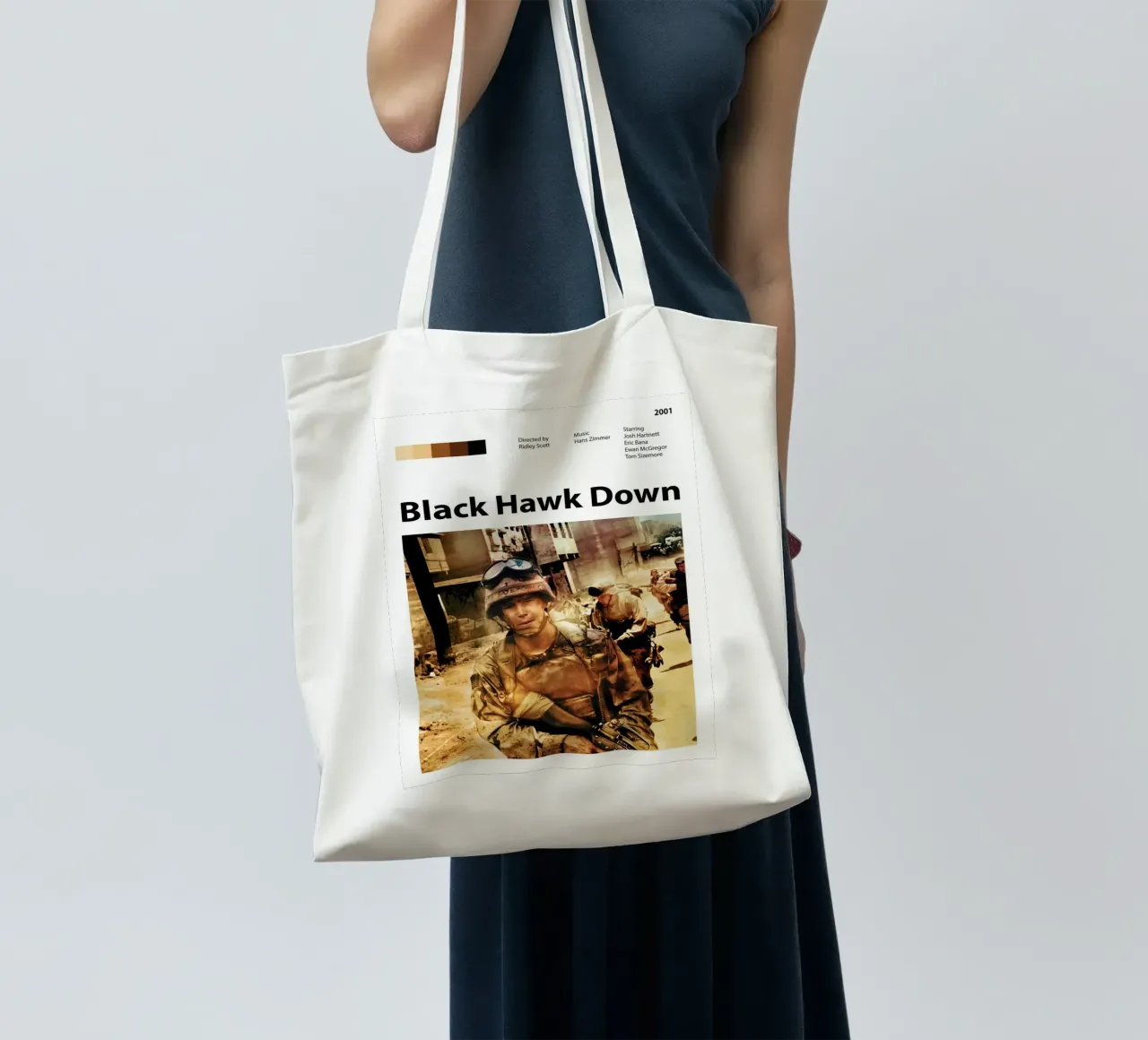 Black Hawk Down tote bag by 🎞 The Movie Wall