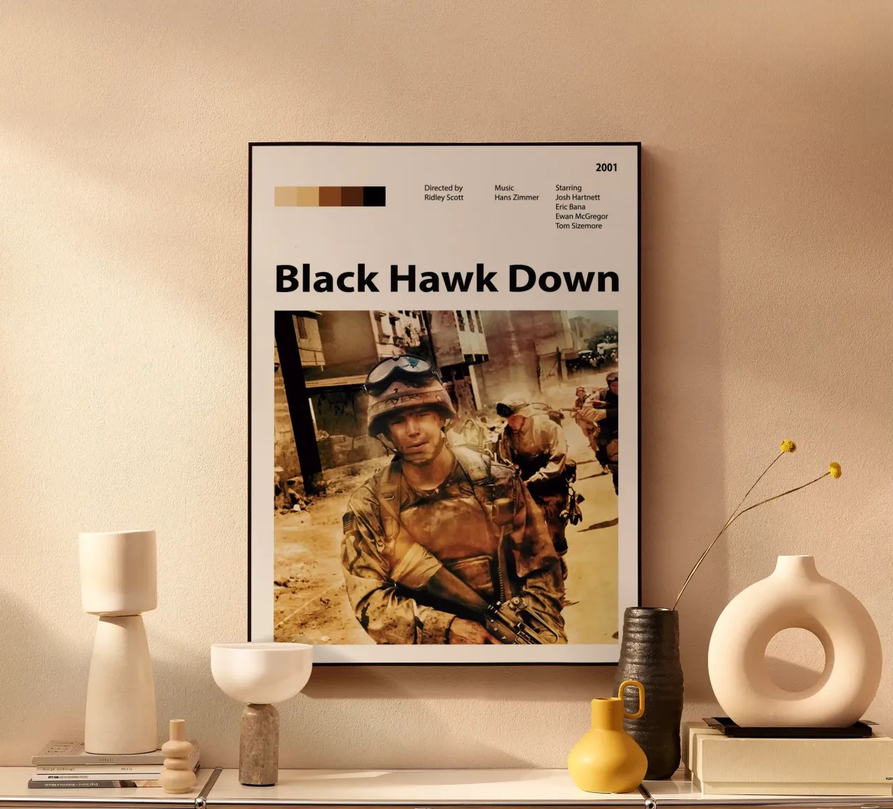 Black Hawk Down acrylic glass by 🎞 The Movie Wall