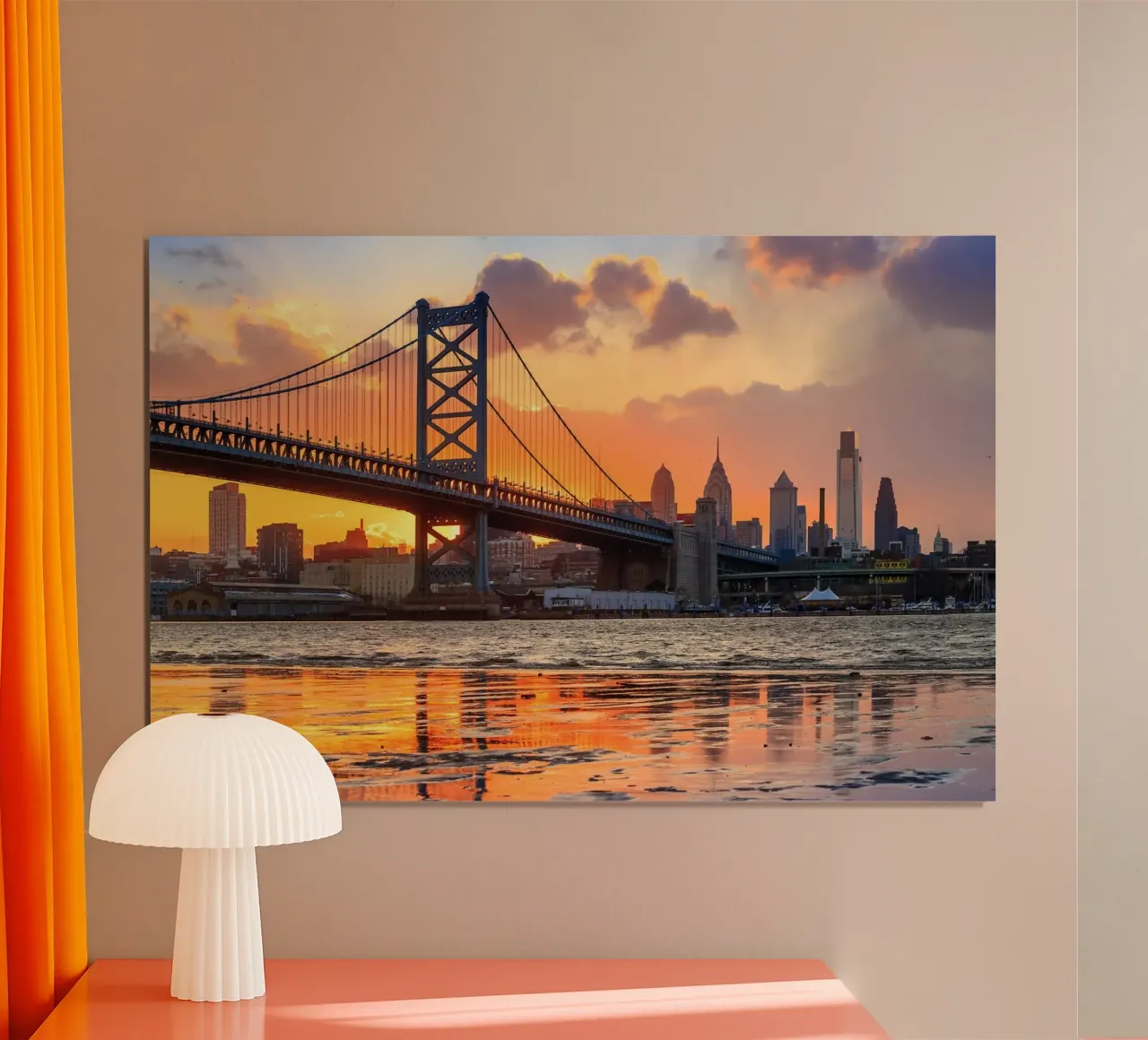 Filadelfia, USA poster da PhotoVibe Decor