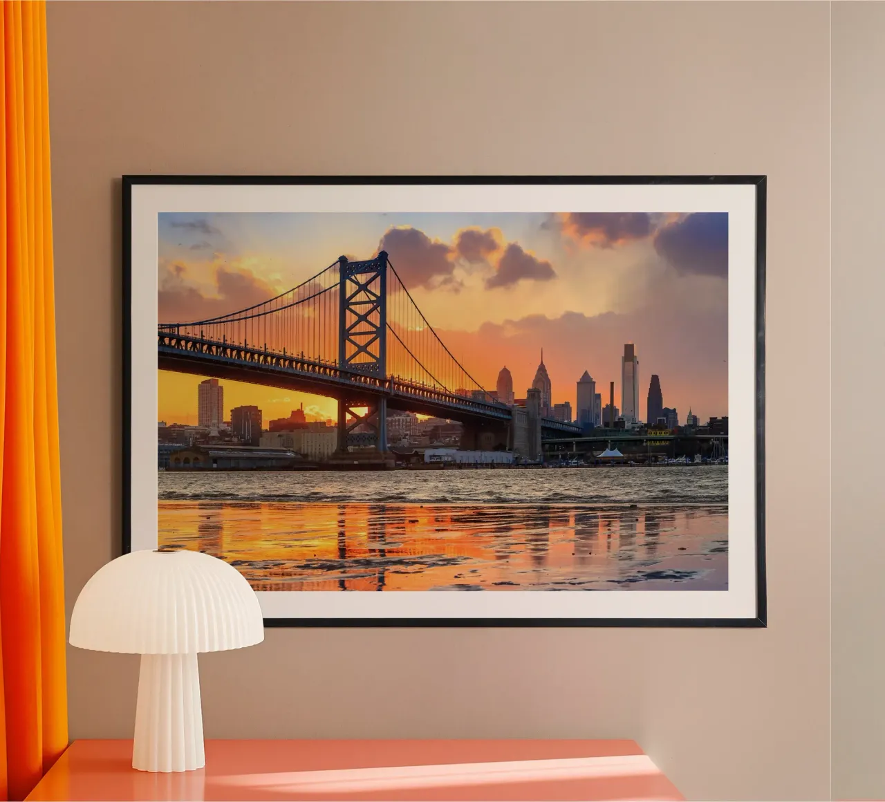 Filadelfia, USA poster da PhotoVibe Decor
