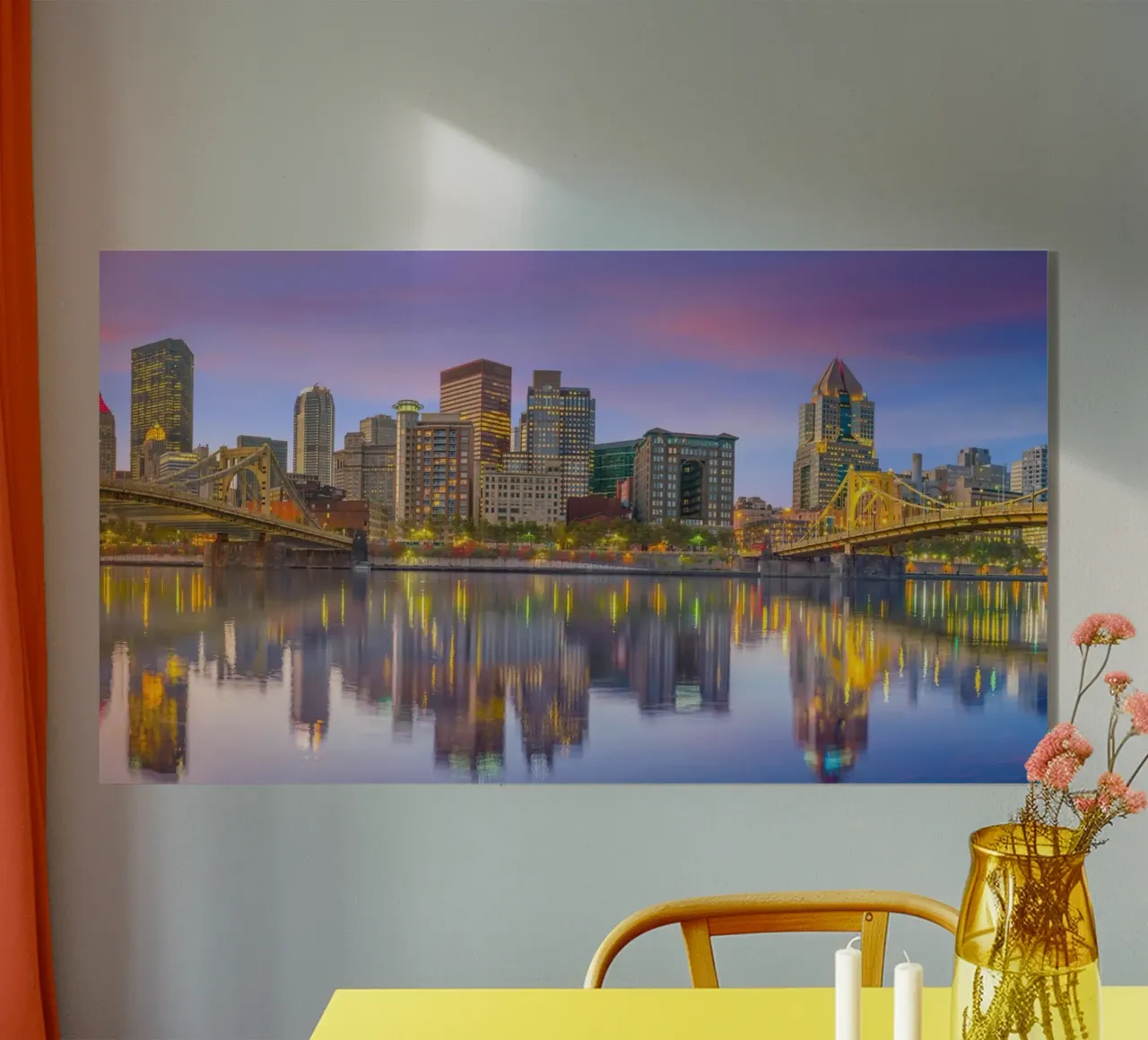 Pittsburgh, États-Unis plexiglas de PhotoVibe Decor
