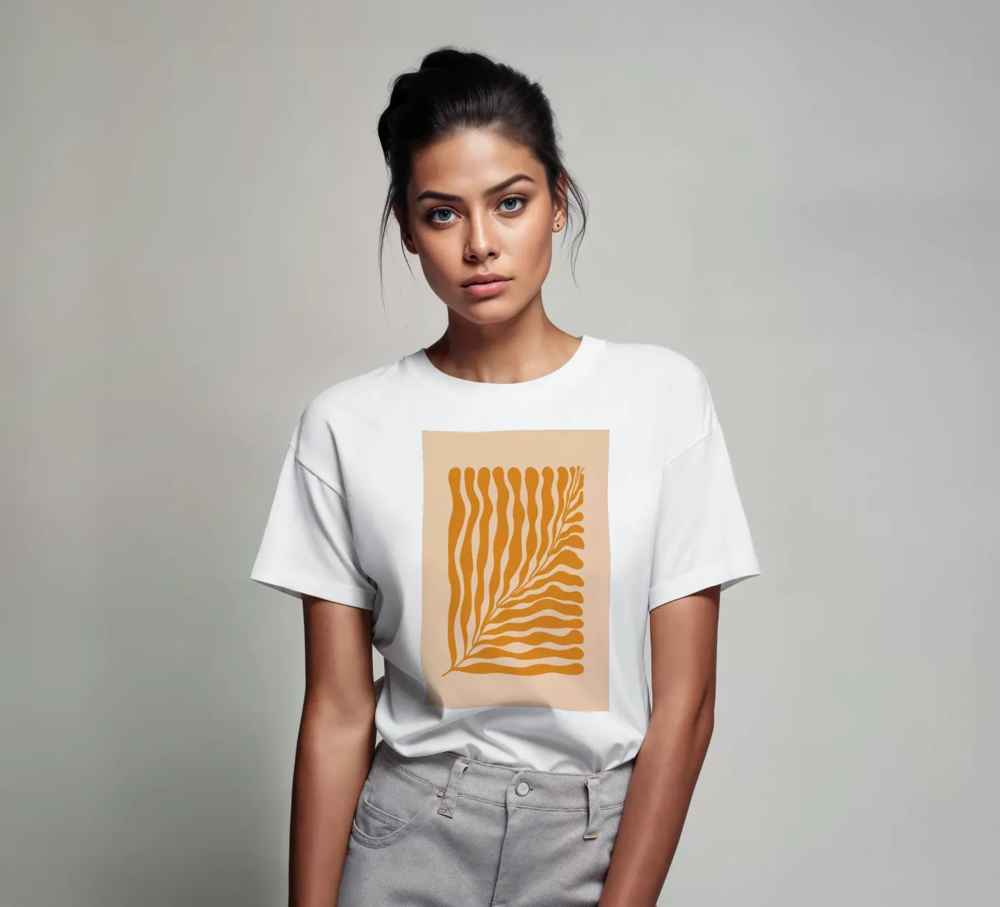 Orange Leaf t-shirt da Galaxy Eyes