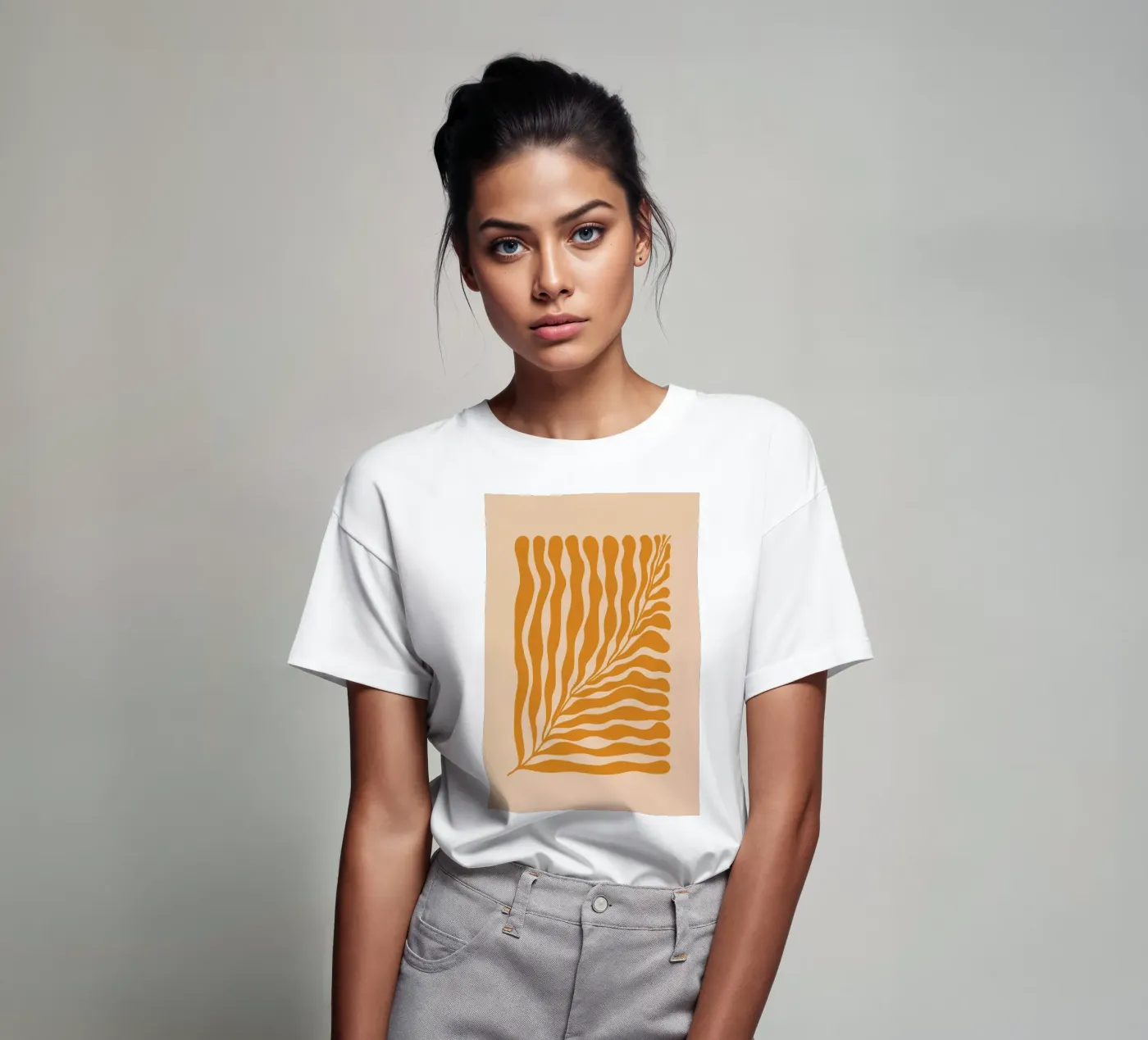 Orange Leaf t-shirt da Galaxy Eyes