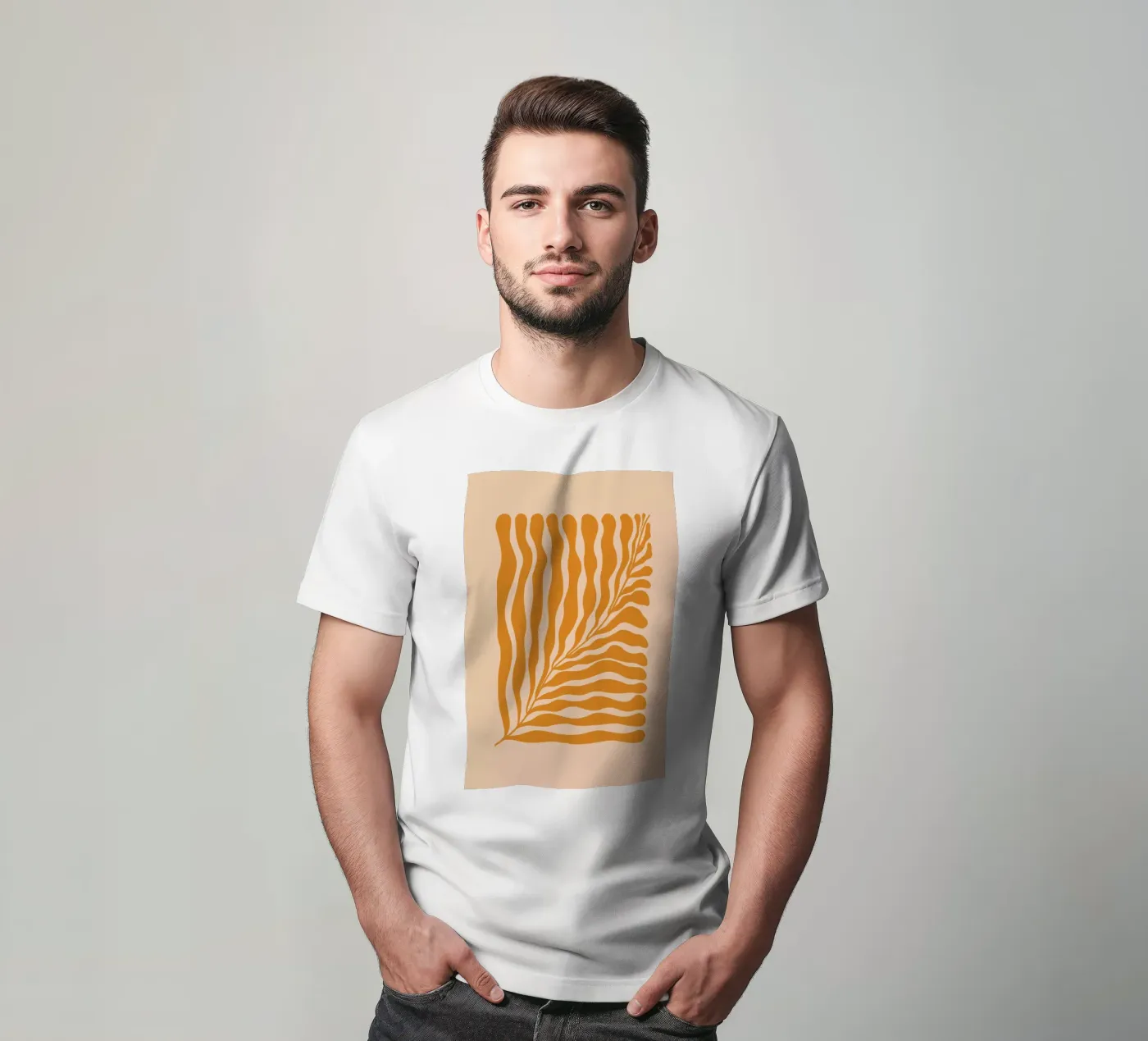 Orange Leaf t-shirt da Galaxy Eyes