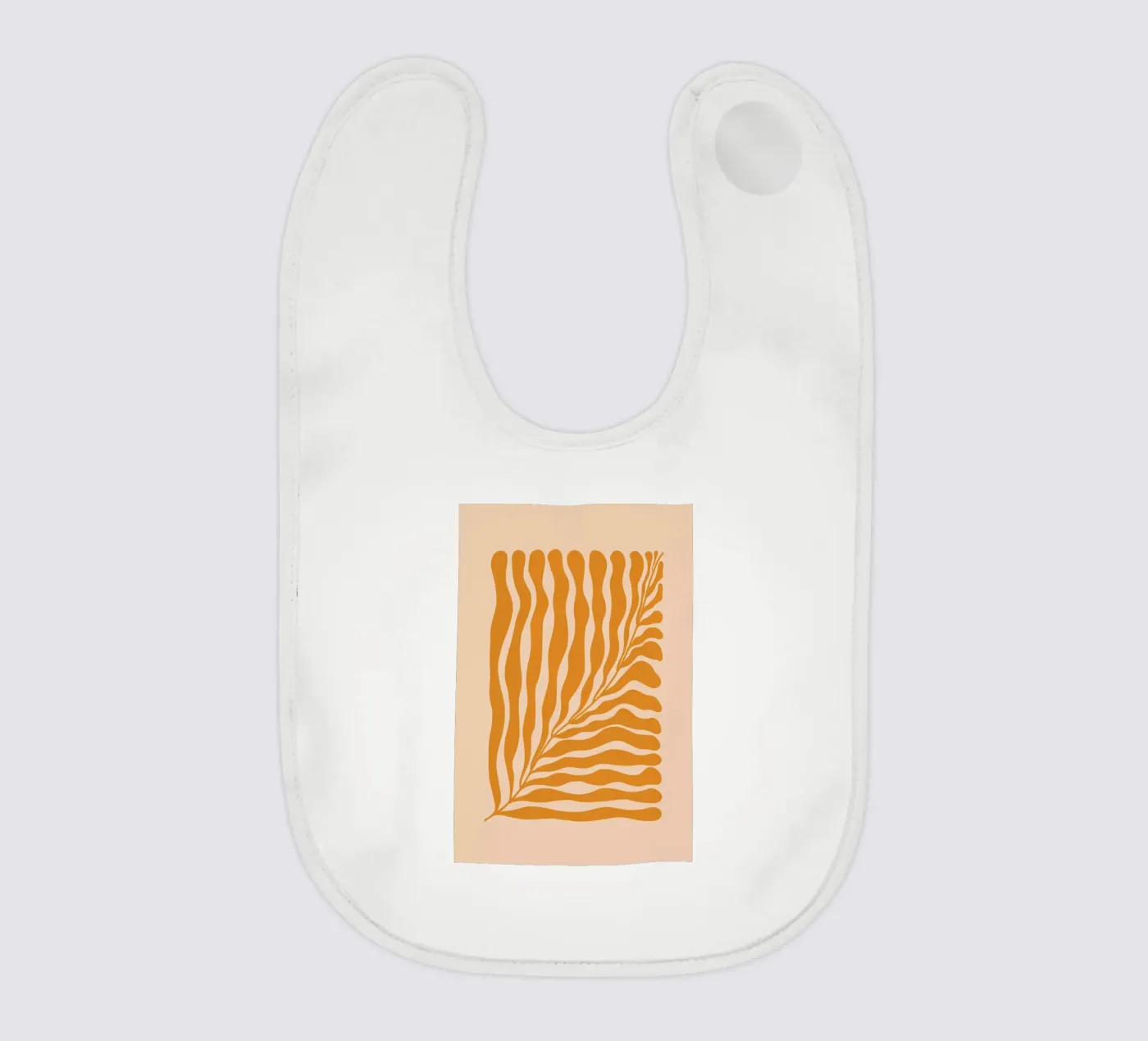 Orange Leaf Babylätzchen von Galaxy Eyes