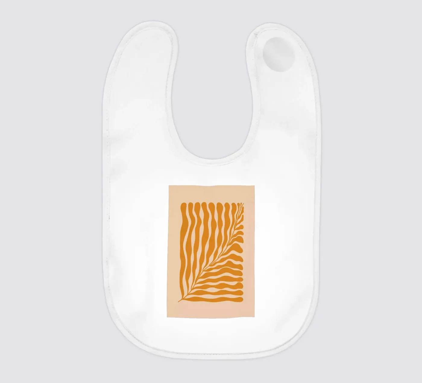 Orange Leaf Babylätzchen von Galaxy Eyes