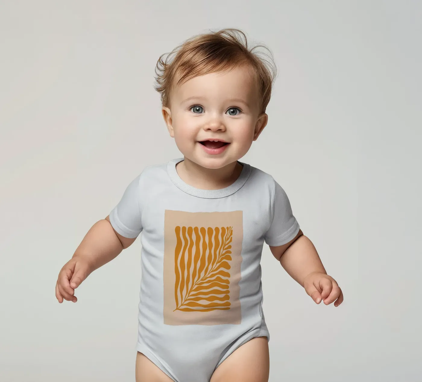 Orange Leaf body bébé de Galaxy Eyes