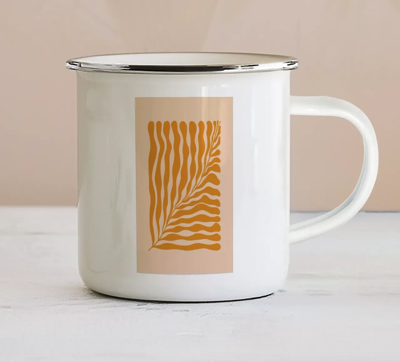 Orange Leaf tazza in smalto da Galaxy Eyes