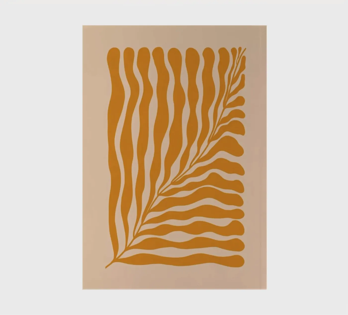 Orange Leaf notebook by Galaxy Eyes