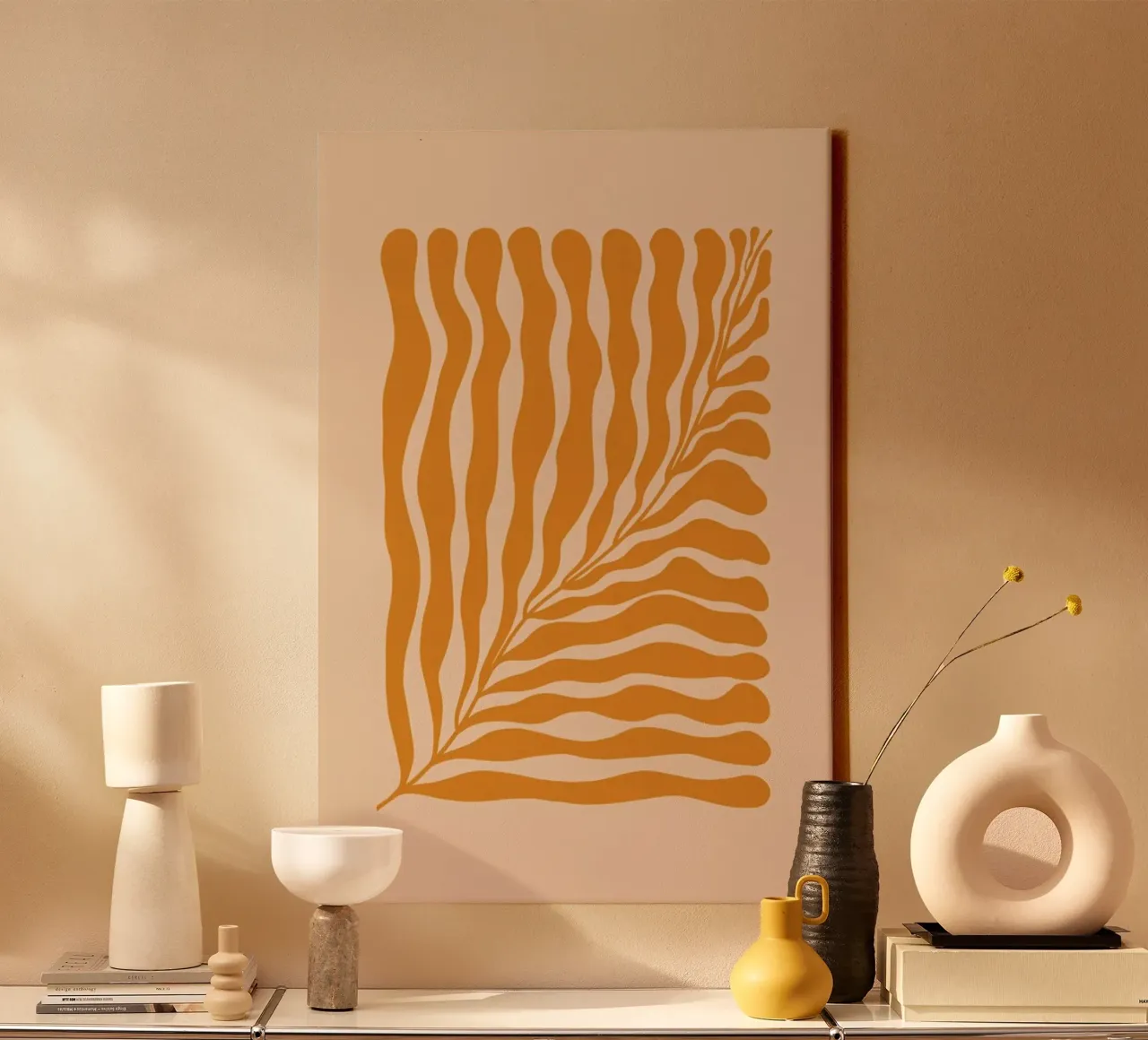 Orange Leaf tela da Galaxy Eyes