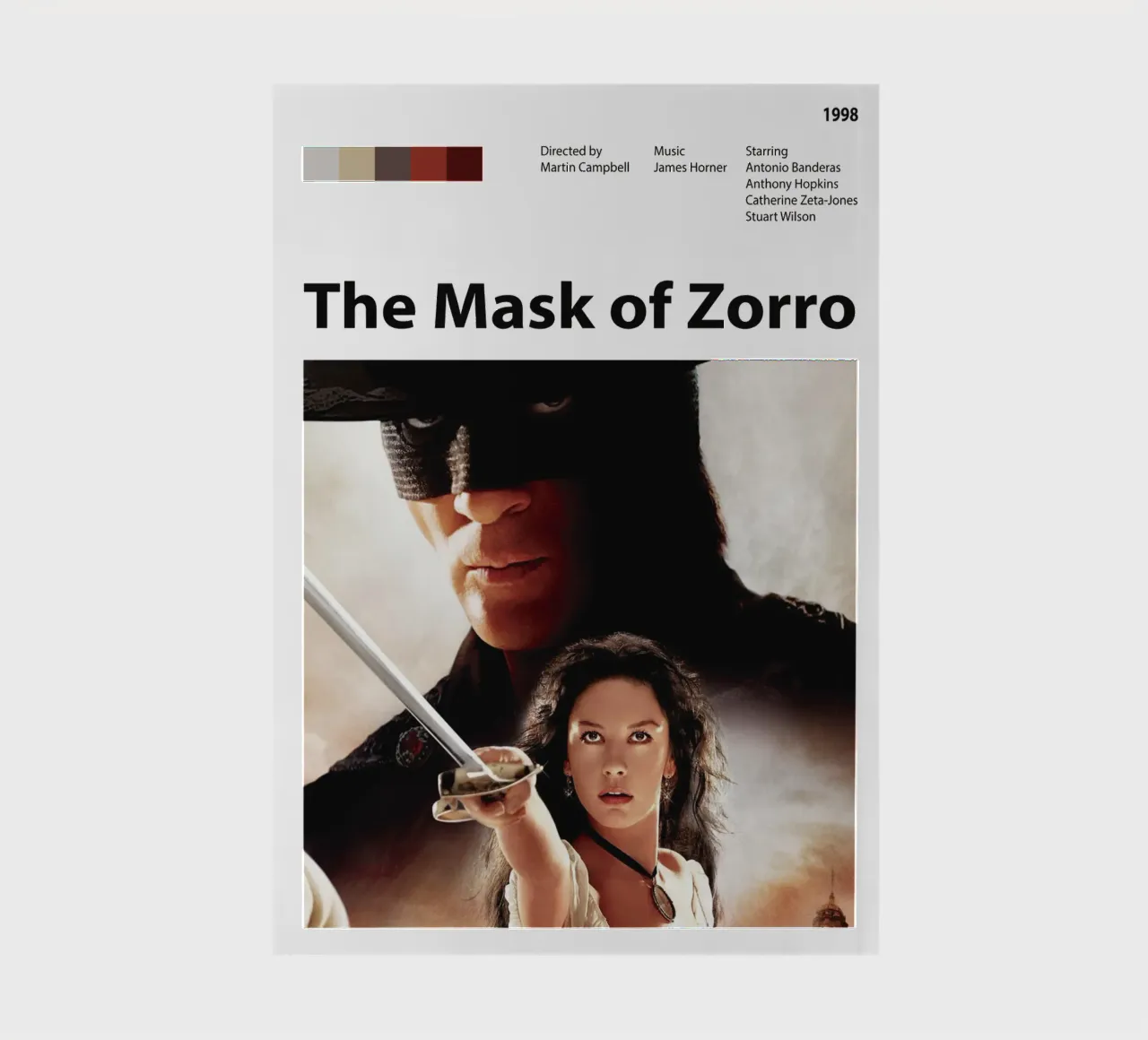 The mask of zorro notebook by 🎞 The Movie Wall