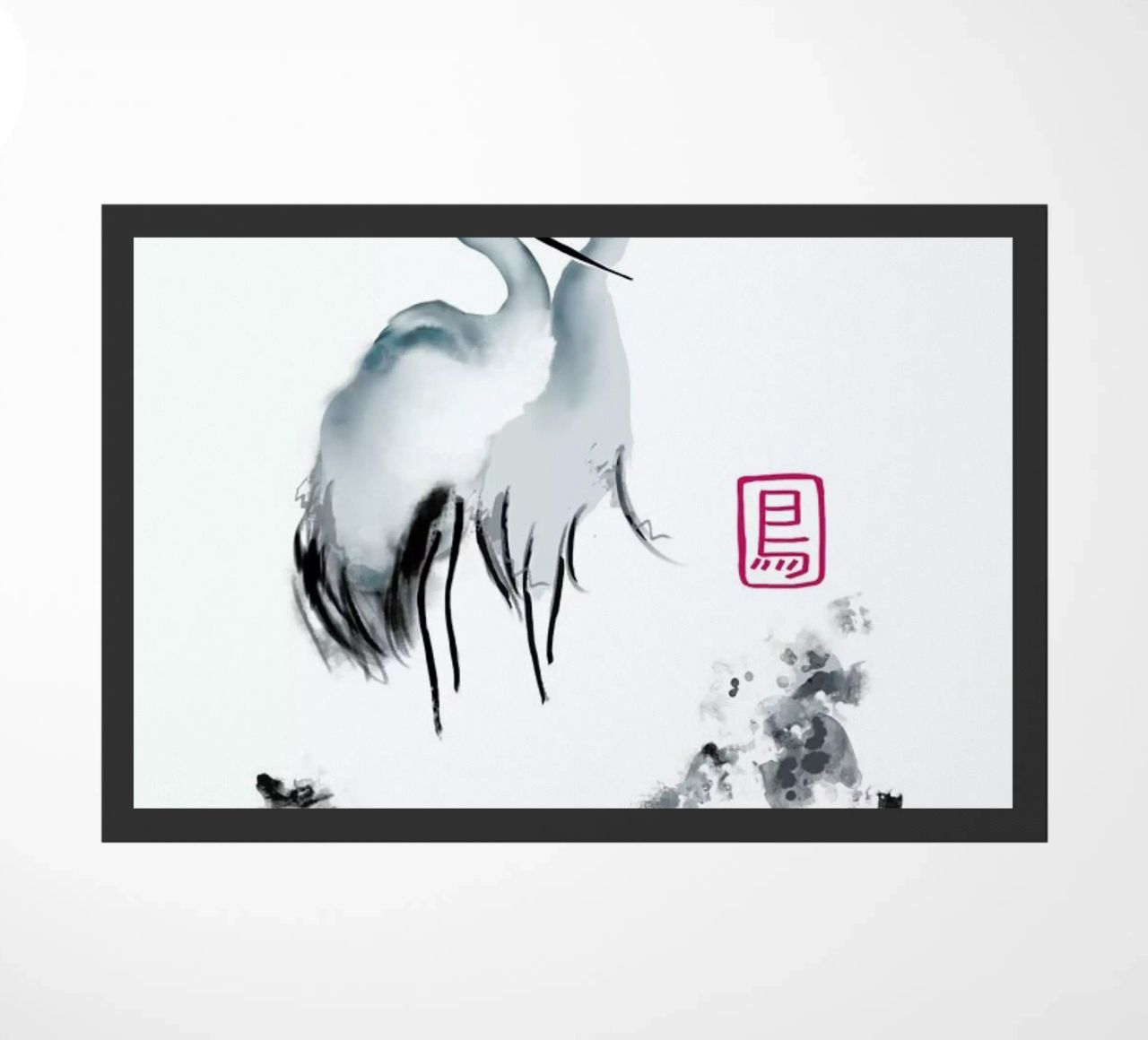 Cranes Of Mist II zerbino da Flora & Fauna