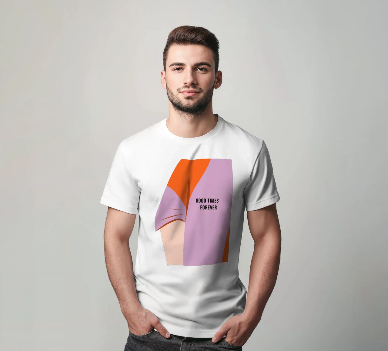 BOY. GOOD TIMES FOREVER. (In 3 Farben verfügbar) t-shirt da FRICKE DESIGN