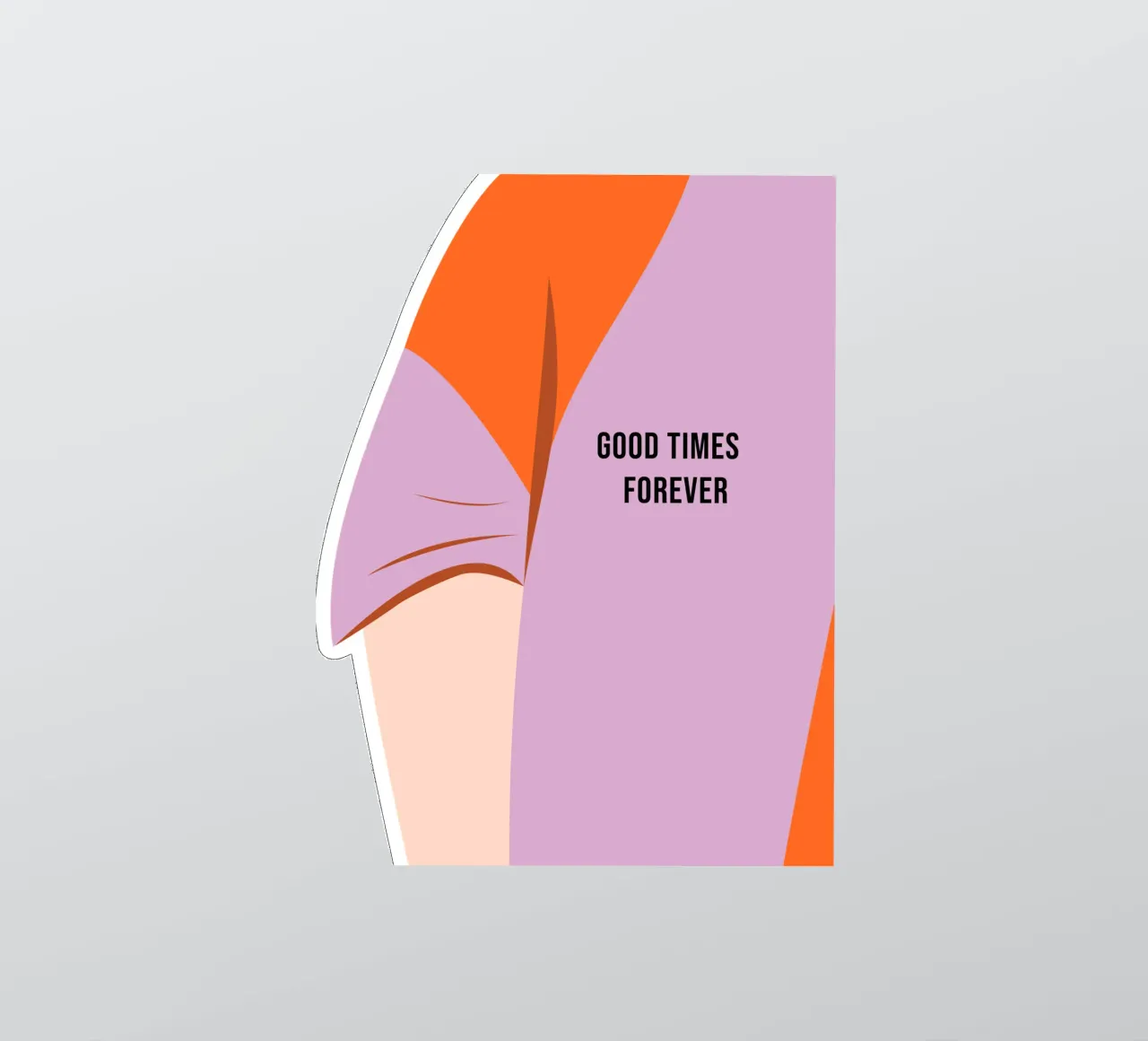 BOY. GOOD TIMES FOREVER. (In 3 Farben verfügbar) sticker by FRICKE DESIGN