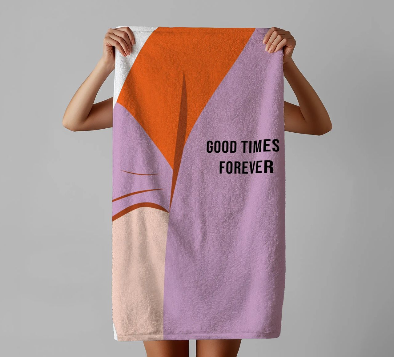 BOY. GOOD TIMES FOREVER. (In 3 Farben verfügbar) serviette de bain de FRICKE DESIGN