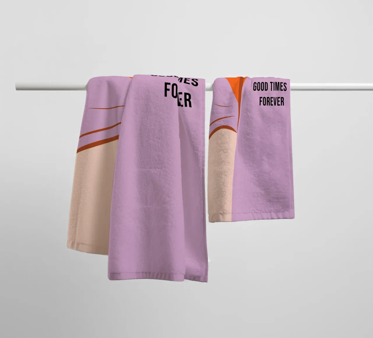 BOY. GOOD TIMES FOREVER. (In 3 Farben verfügbar) asciugamano da bagno da FRICKE DESIGN