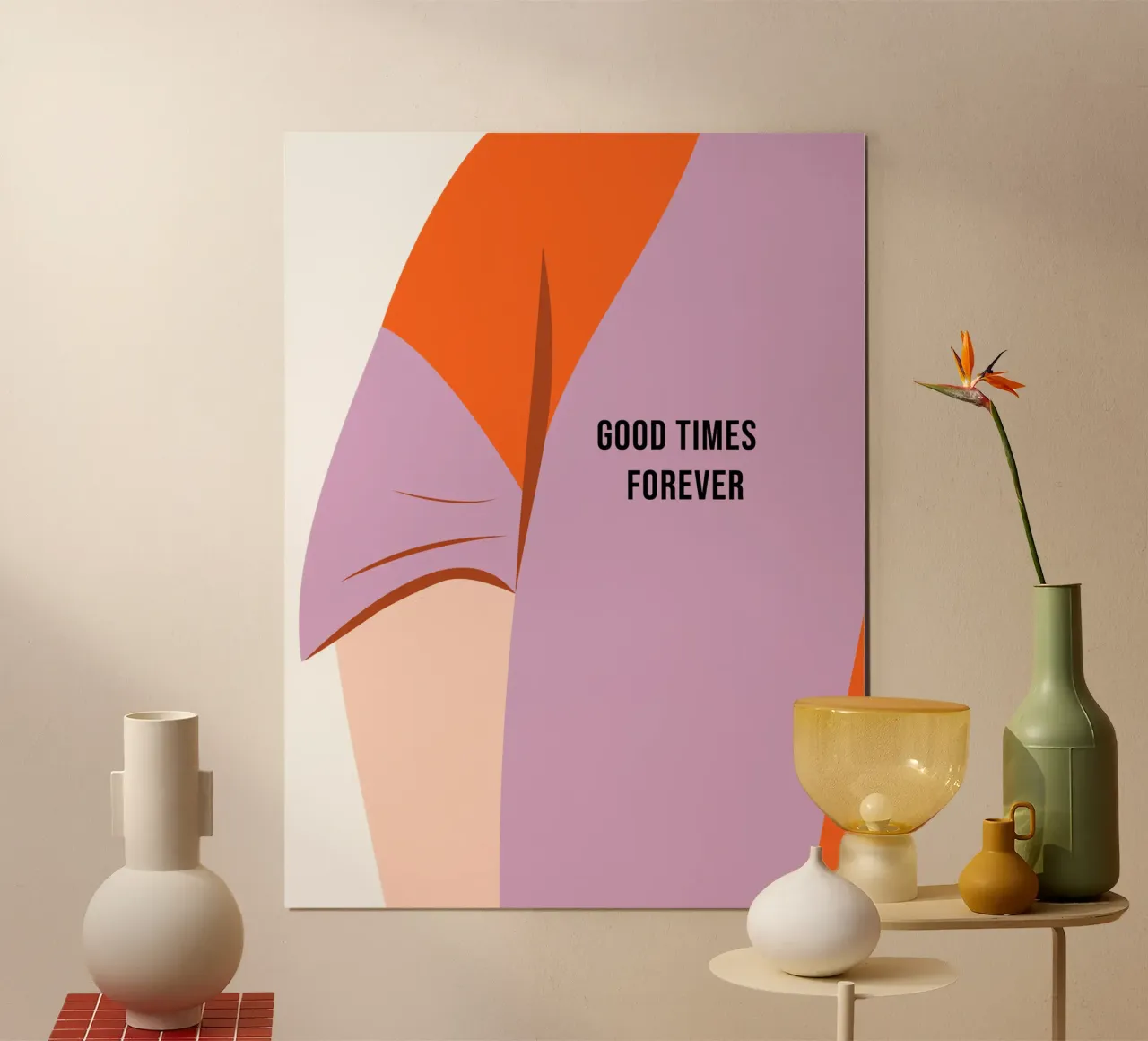 BOY. GOOD TIMES FOREVER. (In 3 Farben verfügbar) carta hahnemühle da FRICKE DESIGN