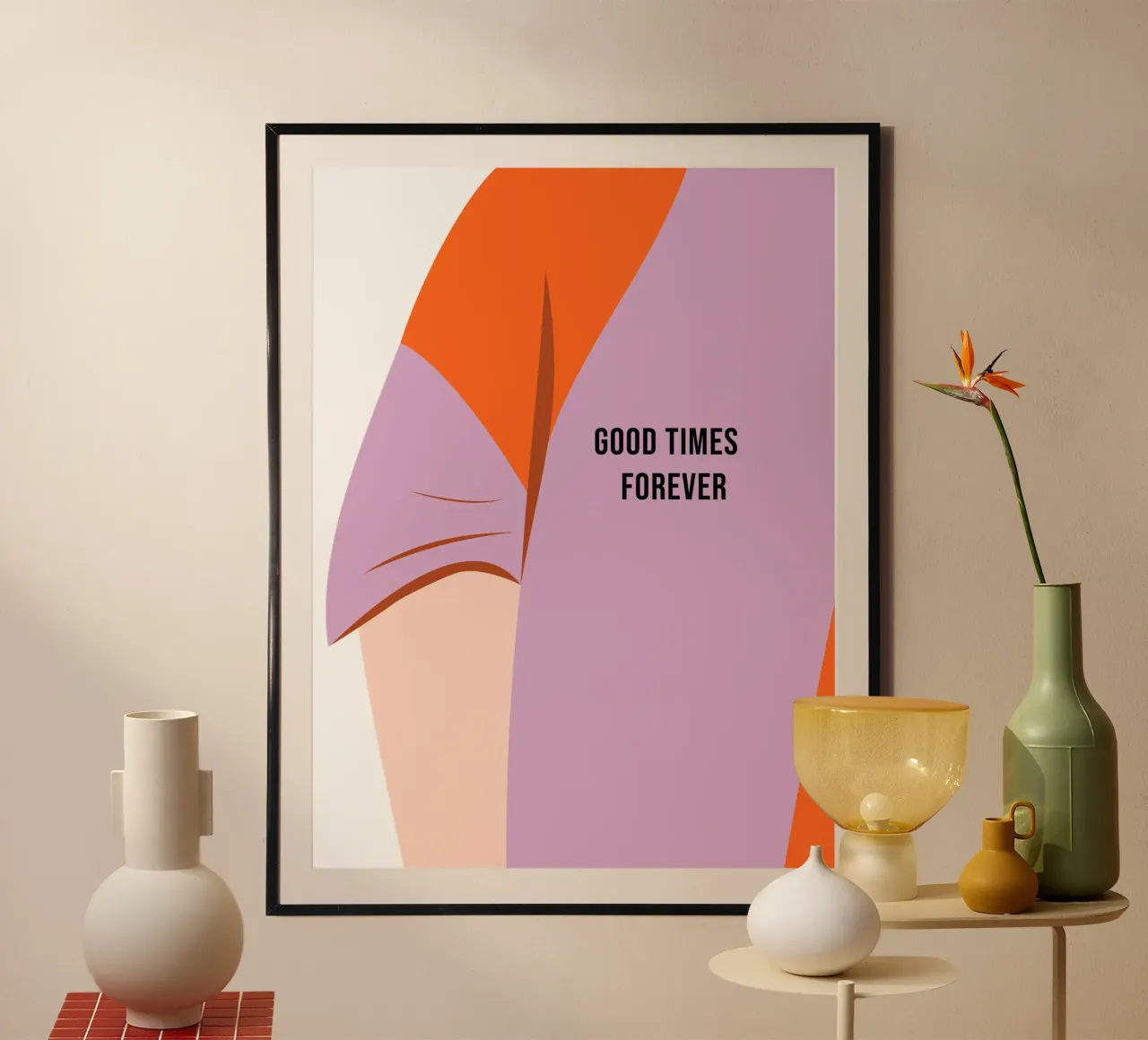 BOY. GOOD TIMES FOREVER. (In 3 Farben verfügbar) carta hahnemühle da FRICKE DESIGN