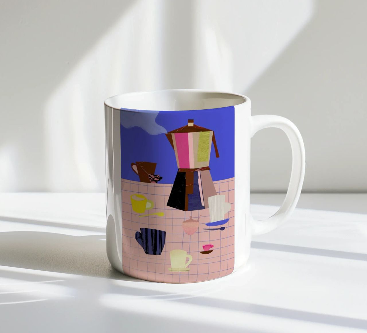 Kitchen With Friends tazza in ceramica da Rinah Lang