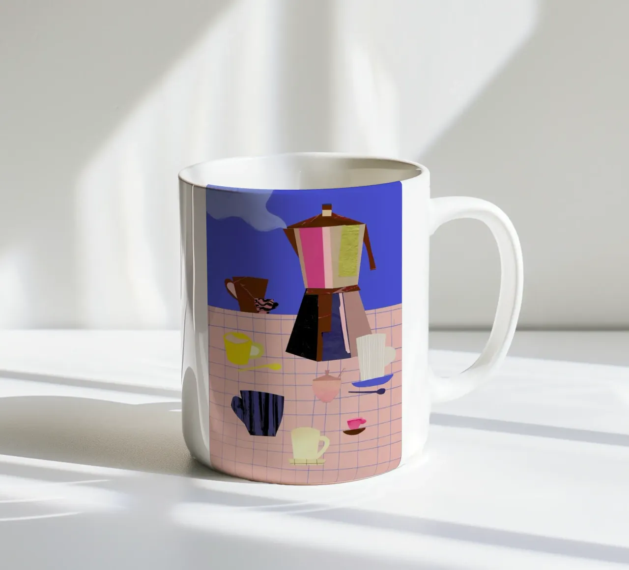 Kitchen With Friends tazza in ceramica da Rinah Lang